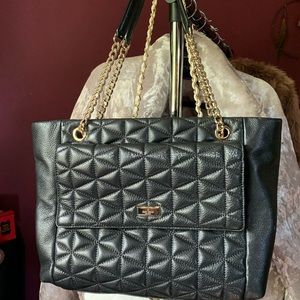 Black Kate Spade Quilted Bag